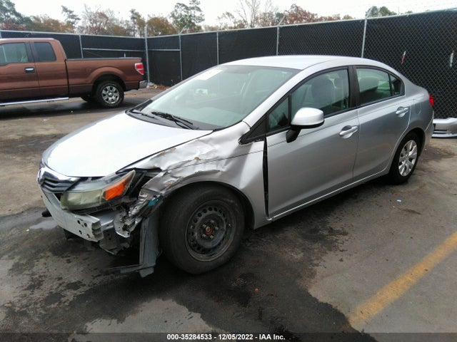 2012 HONDA CIVIC SDN LX VIN: 2HGFB2F58CH304438