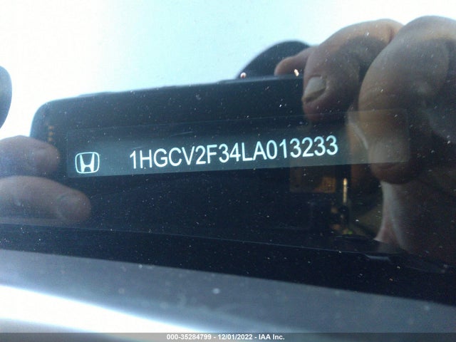 2020 Honda Accord, VIN: 1HGCV2F34LA013233
