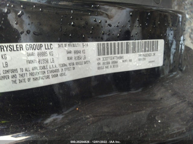 2015 Fiat 500e, VIN: 3C3CFFGE4FT549801