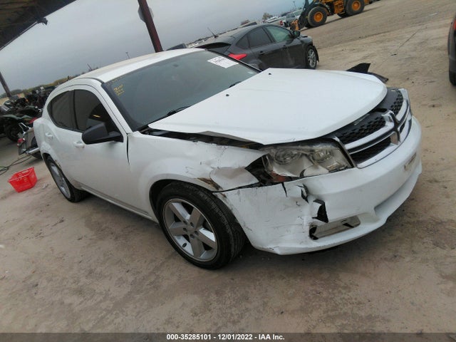 Dodge AVENGER SE 2012 1C3CDZAB1CN264877 zdjęcie główne