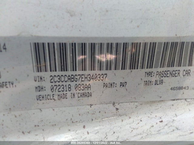 Chrysler 300 300s 2014 2C3CCABG7EH340337 Image 9