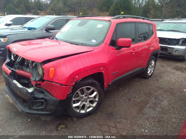 2017 JEEP RENEGADE LATITUDE VIN: ZACCJABB2HPE97086