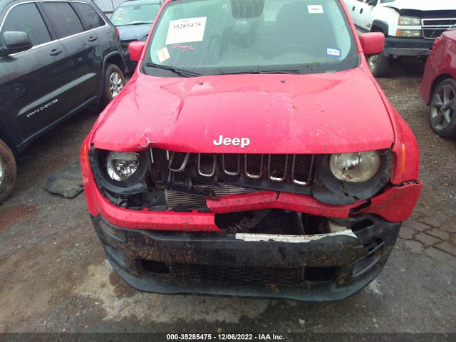 2017 JEEP RENEGADE LATITUDE VIN: ZACCJABB2HPE97086