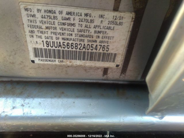 19UUA56682A054765 Acura TL
