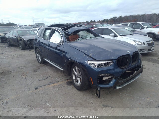 BMW X3 Sdrive30i 2021 IAAI 5UXTY3C01M9G92050