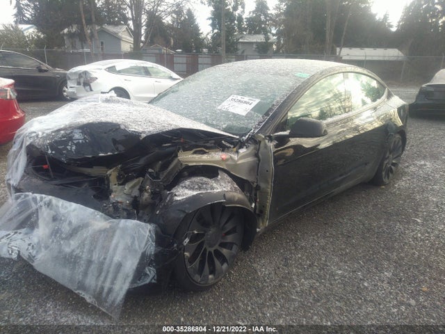 Tesla MODEL 3 2022 5YJ3E1EC9NF295423 Image 2