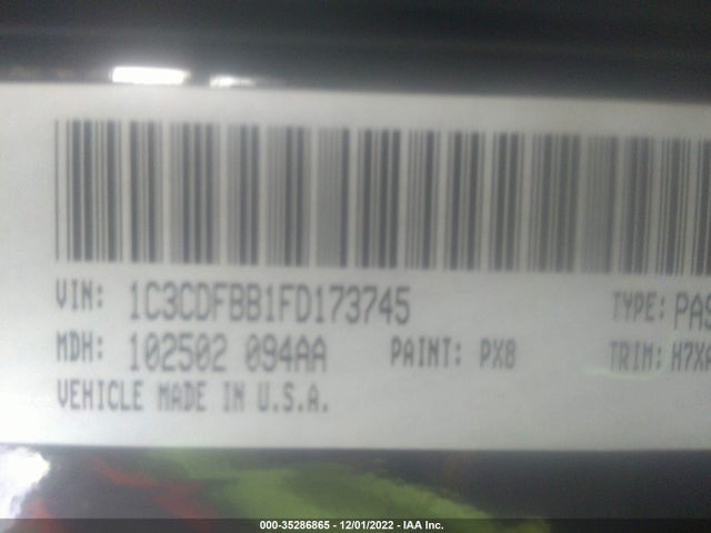 Dodge DART SXT 2015 1C3CDFBB1FD173745 Image 9