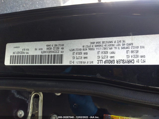 Dodge Charger Sxt Plus 2014 2C3CDXHG0EH144070 Image 9