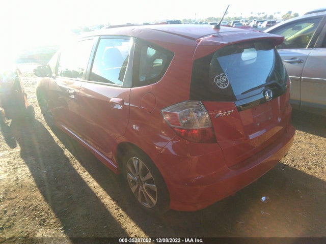 2012 HONDA FIT SPORT VIN: JHMGE8H58CC016706