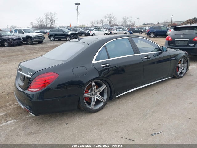 2017 MERCEDES-BENZ S-CLASS AMG S 63 VIN: WDDUG7JB0HA330514