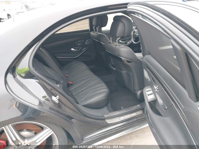 2017 MERCEDES-BENZ S-CLASS AMG S 63 VIN: WDDUG7JB0HA330514