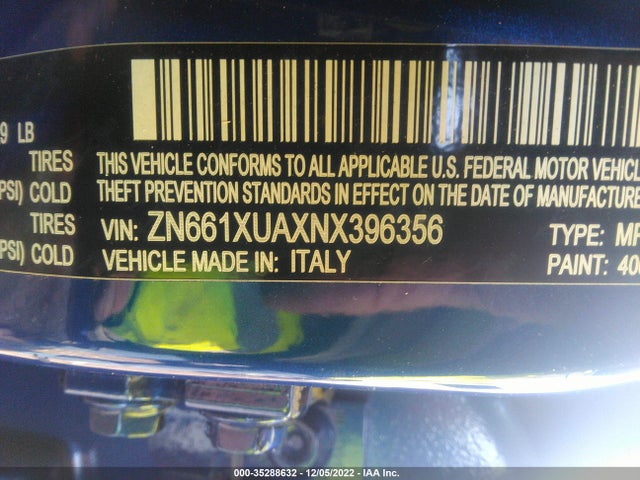 2022 Maserati Levante, VIN: ZN661XUAXNX396356