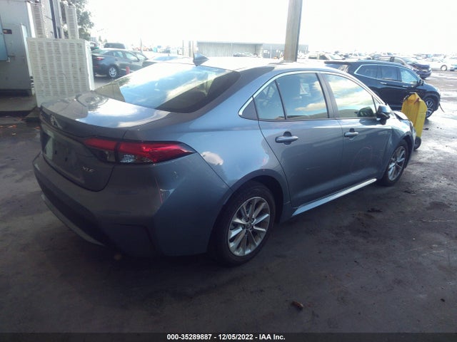 2021 TOYOTA COROLLA XLE VIN: JTDFPMAEXMJ153685