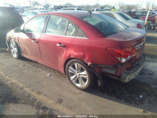2012 CHEVROLET CRUZE LTZ VIN: 1G1PH5SCXC7336559