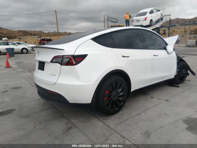 Tesla Model Y Performance 2022 7SAYGDEF2NF532011 Image 4