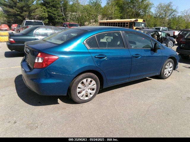 2012 HONDA CIVIC SDN LX VIN: 2HGFB2F52CH560624