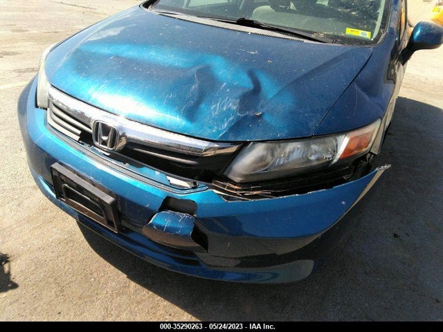 2012 HONDA CIVIC SDN LX VIN: 2HGFB2F52CH560624