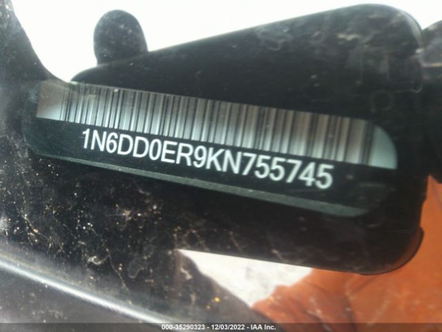 1N6DD0ER9KN755745 Nissan Frontier Sv