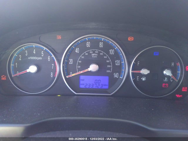 2009 HYUNDAI SANTA FE LIMITED VIN: 5NMSH13E49H236887