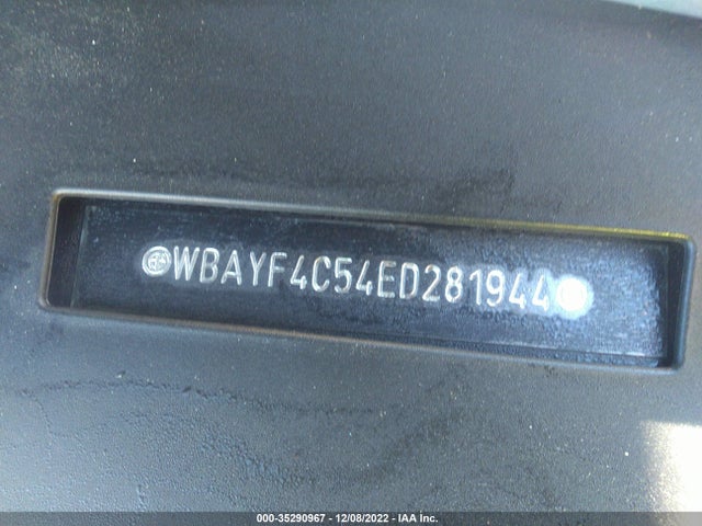 2014 BMW 7 Series, VIN: WBAYF4C54ED281944