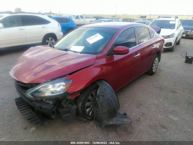 2017 NISSAN SENTRA SV VIN: 3N1AB7AP8HL666186