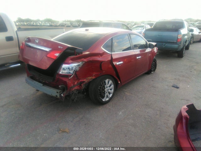2017 NISSAN SENTRA SV VIN: 3N1AB7AP8HL666186