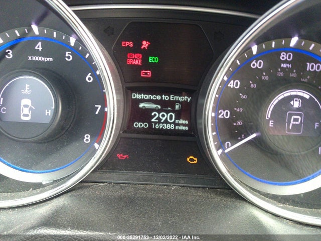 2013 HYUNDAI SONATA GLS PZEV VIN: 5NPEB4AC7DH746972