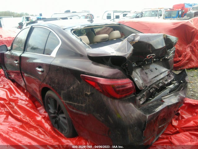 2018 INFINITI Q50 3.0T LUXE VIN: JN1EV7AR4JM440684