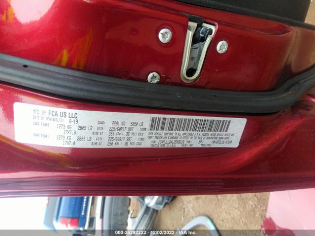 1C4PJLLB4LD503618 Jeep Cherokee Latitude Plus