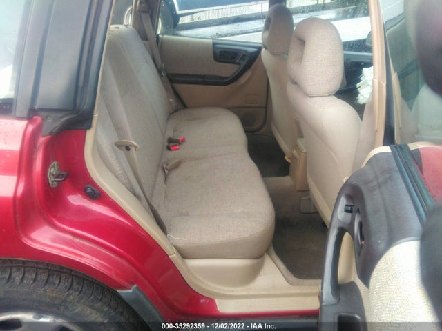 2002 SUBARU FORESTER L VIN: JF1SF63582H746384