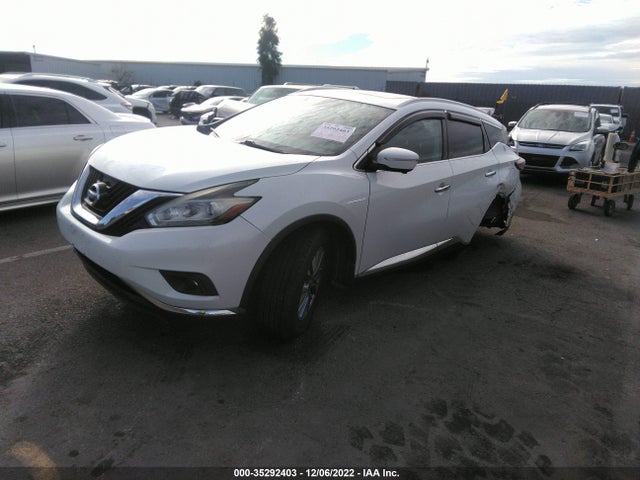 2015 NISSAN MURANO SL VIN: 5N1AZ2MG0FN222056