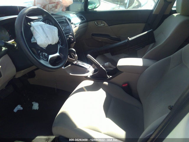 2013 HONDA CIVIC SDN LX VIN: 19XFB2F58DE250649