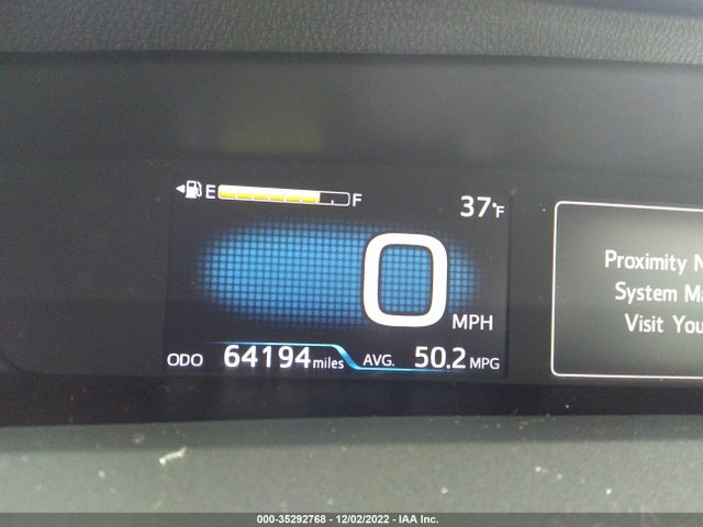 Toyota Prius Two 2016 JTDKBRFU3G3011617 Image 9