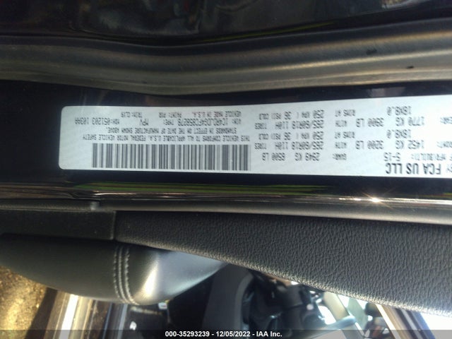 Dodge DURANGO LIMITED 2015 1C4RDJDG4FC858278 Image 10