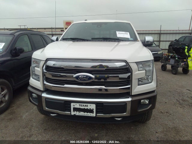 2016 FORD F-150 XLT/XL/LARIAT/PLATINUM VIN: 1FTEW1EF4GFB69825
