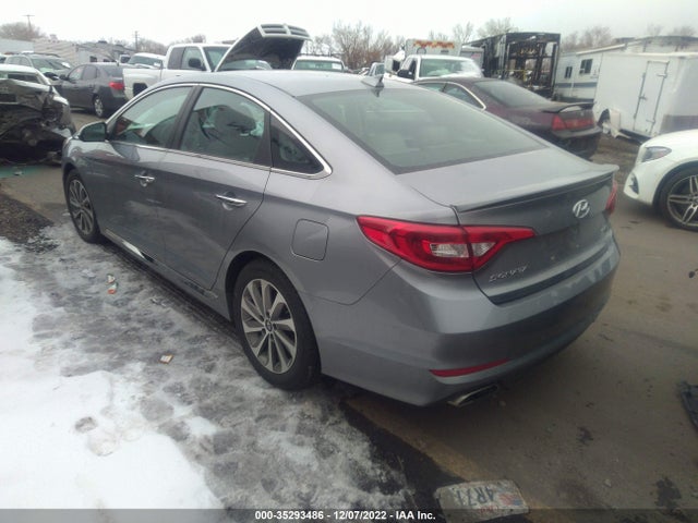 2015 HYUNDAI SONATA 2.4L SPORT VIN: 5NPE34AF6FH063784
