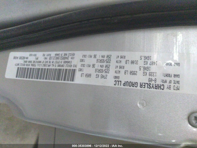 2A4RR5D19AR121169 Chrysler Town & Country Touring