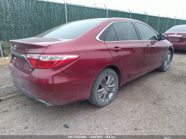 2015 TOYOTA CAMRY XLE/SE/LE/XSE VIN: 4T1BF1FK1FU958969