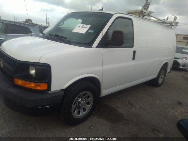 2014 CHEVROLET EXPRESS CARGO VAN VIN: 1GCSGAFX7E1100564