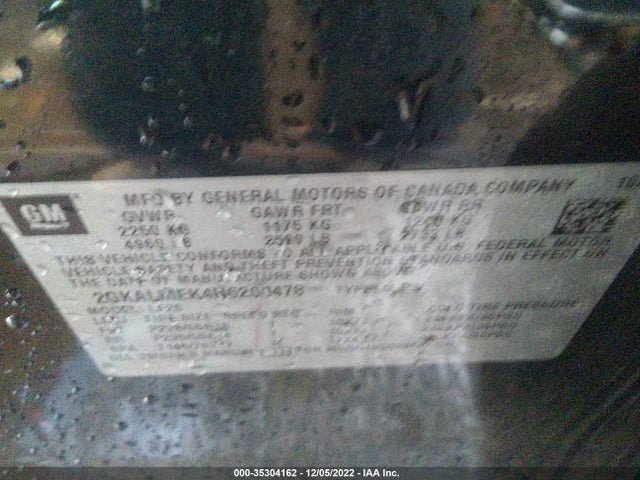 GMC Terrain Sle 2017 2GKALMEK4H6200478 Image 9