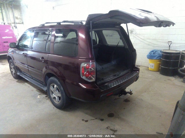 2008 HONDA PILOT EX-L VIN: 5FNYF18638B016643