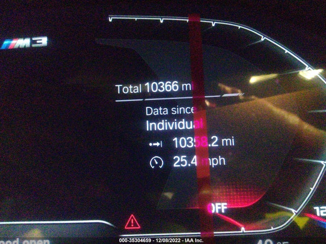 2022 BMW M3, VIN: WBS43AY0XNFM51260