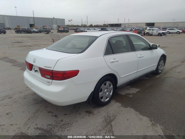 2005 HONDA ACCORD SDN LX VIN: 1HGCM56445A151130