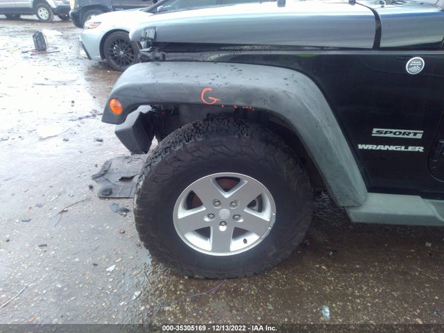 2011 JEEP WRANGLER SPORT VIN: 1J4AA2D14BL601147