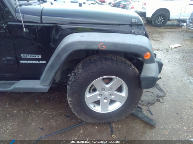 2011 JEEP WRANGLER SPORT VIN: 1J4AA2D14BL601147