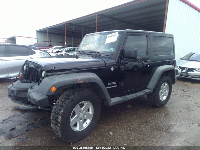 2011 JEEP WRANGLER SPORT VIN: 1J4AA2D14BL601147