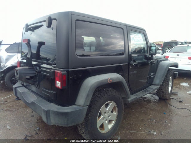 2011 JEEP WRANGLER SPORT VIN: 1J4AA2D14BL601147