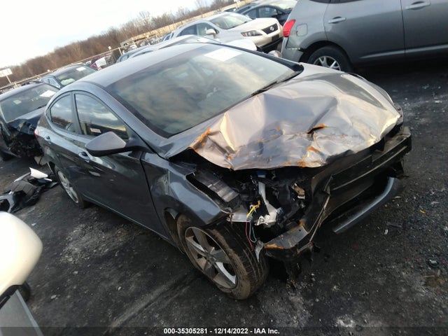 2013 HYUNDAI ELANTRA GLS VIN: 5NPDH4AE4DH163299