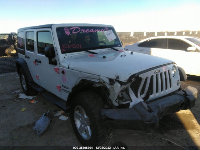 2016 JEEP WRANGLER UNLIMITED SPORT VIN: 1C4BJWDG1GL203889
