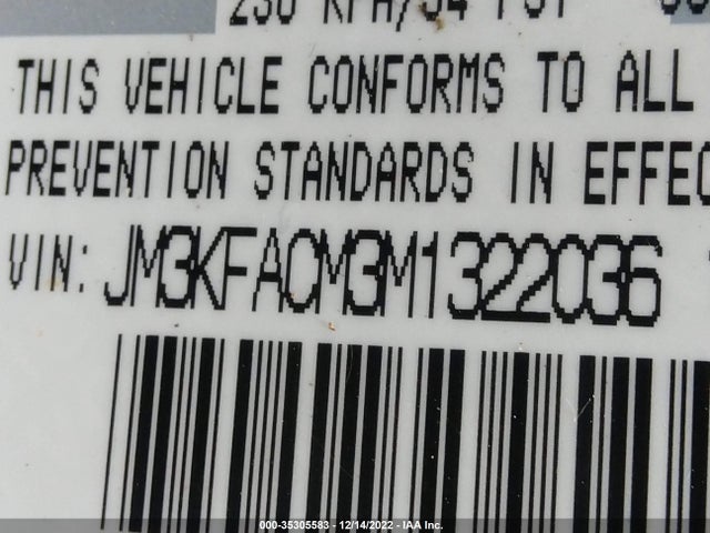 2021 Mazda CX-5, VIN: JM3KFACM3M1322036